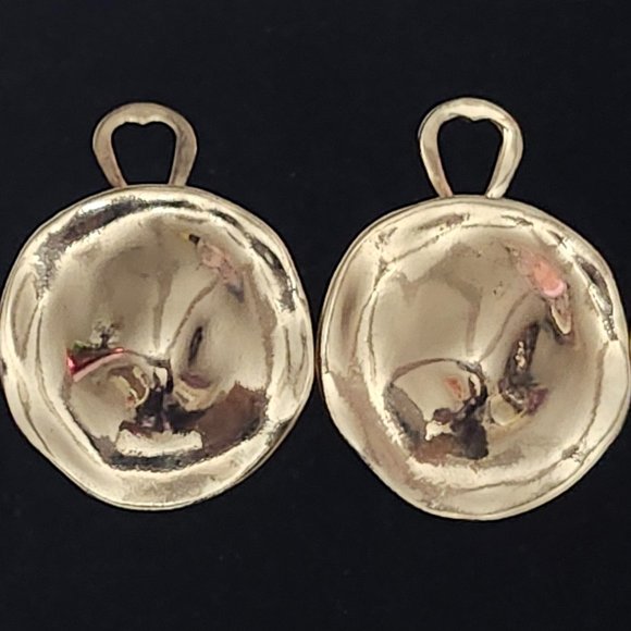 JJG Silver Tone Clip On Earrrings - Picture 4 of 9